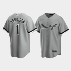 Chicago White Sox Josh Harrison Men Gray Alternate Replica Jersey