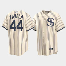 Chicago White Sox Seby Zavala White 2021 Field of Dreams Replica Jersey