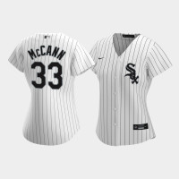 Women Chicago White Sox James McCann #33 White Replica Nike 2020 Home Jersey