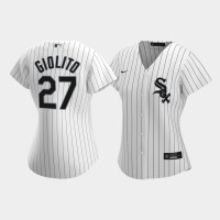 Women Chicago White Sox Lucas Giolito #27 White Replica Nike 2020 Home Jersey