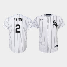Youth Chicago White Sox Adam Eaton #2 White Replica Nike Trade Home Jersey