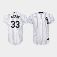 Youth Chicago White Sox James McCann #33 White Replica Nike Home Jersey